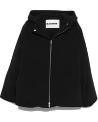 Jil Sander - Plumífero Con Cremallera - Lyst