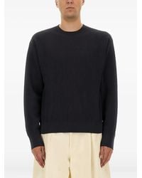 Studio Nicholson - Ribbed Crewneck Sweater - Lyst