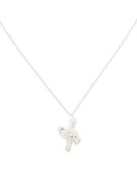 Loveness Lee - X Alphabet Pendant Necklace - Lyst