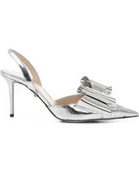 Mach & Mach - Le Cadeau Bow-Detail Slingback Pumps - Lyst