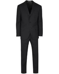 Corneliani - Single-Breasted Virgin-Wool Suit - Lyst