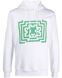 Comme des Garçons - Graphic-Print Long-Sleeve Hoodie - Lyst