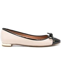 Aquazzura - Parisina レザーフラットシューズ - Lyst