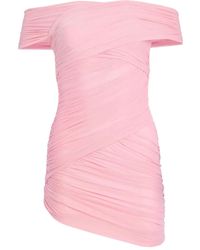 SER.O.YA - Deniz Mesh Mini Dress - Lyst