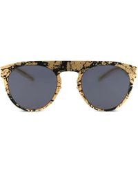 Mykita - X Maison Margiela Pilot-Frame Sunglasses - Lyst