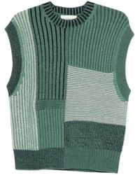 Bompard - Chaleco Con Diseño Patchwork - Lyst