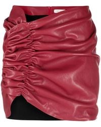 The Mannei - Ruched Mini Skirt - Lyst