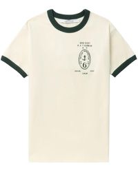 ROKH - T-shirt en coton à logo imprimé - Lyst