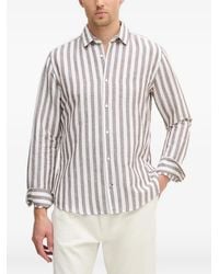 Joop! - Pit Vertical-Stripe Long-Sleeve Shirt - Lyst