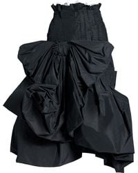 Maison Margiela - Bow-detail Ruffled Skirt - Lyst