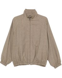 Frankie Shop - Jack Met Rits En Patroon - Lyst