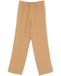 Sandro - Pantaloni Con Vita Elasticizzata - Lyst