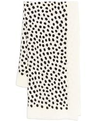 Chloé - Schal Mit Polka Dots - Lyst