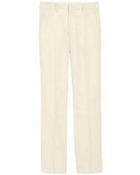 Ami Paris - Straight Trousers - Lyst