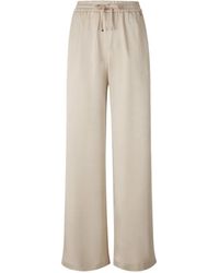 Herno - Drawstring Wide-Leg Trousers - Lyst