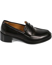 The Row - Vera 45mm Leather Loafers - Lyst