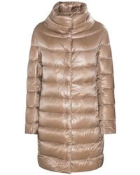 Herno - Dora Quilted High-Neck Coat - Lyst