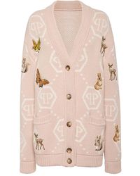 Philipp Plein - Cardigan À Broderies Fairy - Lyst
