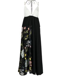 JOSEPH - Floral-print Silk Dress - Lyst