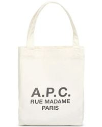 A.P.C. - Small 2.0 Rue Madame Tote Bag - Lyst