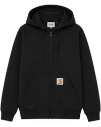 Carhartt - Hoodie Zippé Car-Lux À Patch Logo - Lyst