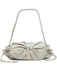 DIESEL - Scrunch Leather Shoulder Bag - Lyst