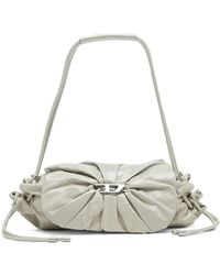 DIESEL - Scrunch Leather Shoulder Bag - Lyst