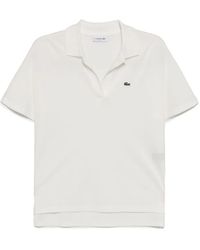 Lacoste - Fluid Piqué Polo Top - Lyst