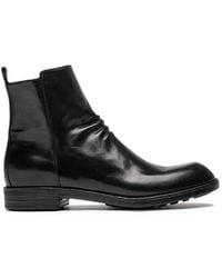 Officine Creative - Diary Leather Ankle Boots - Lyst