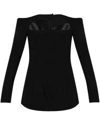 Florence & Fortitude - Jordan Cutout Long-Sleeve Top - Lyst