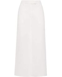 Brunello Cucinelli - High-Waisted Maxi Skirt - Lyst