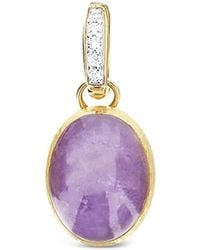 Nanis - 18K Lepidolite Necklace Charm - Lyst