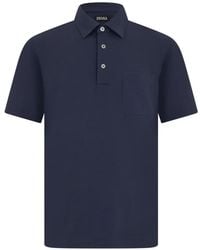 ZEGNA - Polo À Manches Courtes - Lyst