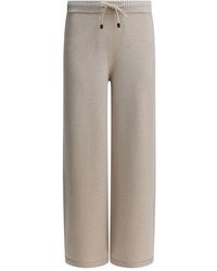 Drumohr - Drawstring-Fastening Trousers - Lyst
