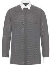 Tom Ford - Diamond-Pattern Cotton Shirt - Lyst