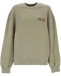 Maison Kitsuné - Fox Motif Sweater - Lyst