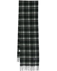 Marc O' Polo - Checked Fringed Scarf - Lyst