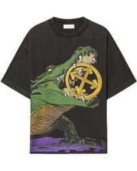Off-White c/o Virgil Abloh - T-Shirt Croco Skate - Lyst