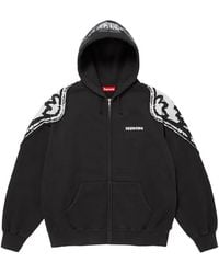 Supreme - Wings Zip-Up Hoodie - Lyst