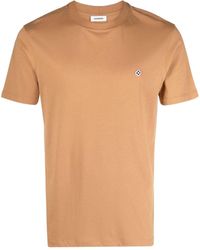 Sandro - Cross-embroidered Short-sleeve T-shirt - Lyst