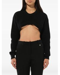 Givenchy - Podium Cropped Sweater - Lyst