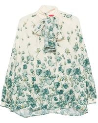 F.R.S For Restless Sleepers - Floral-Print Blouse - Lyst