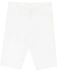 TOTEME - Capri Knit Shorts Off - Lyst