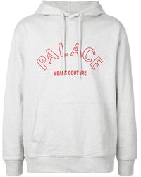 Palace - Couture Logo-Print Hoodie - Lyst