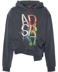ANDERSSON BELL - Rework Adsb Cotton Hoodie - Lyst