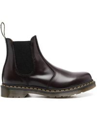 Dr. Martens - Slip-On Leather Boots - Lyst