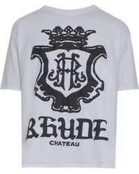 Rhude - Oversized Crest T-Shirt - Lyst
