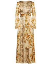 Pierre Louis Mascia - Mutka Ruffled Maxi Dress - Lyst