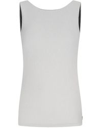 HOUSE OF GRAVITY - Sleeveless Ribbed-Knit Top - Lyst