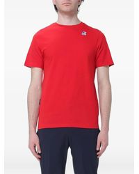 K-Way - Camiseta Leonide Con Logo - Lyst